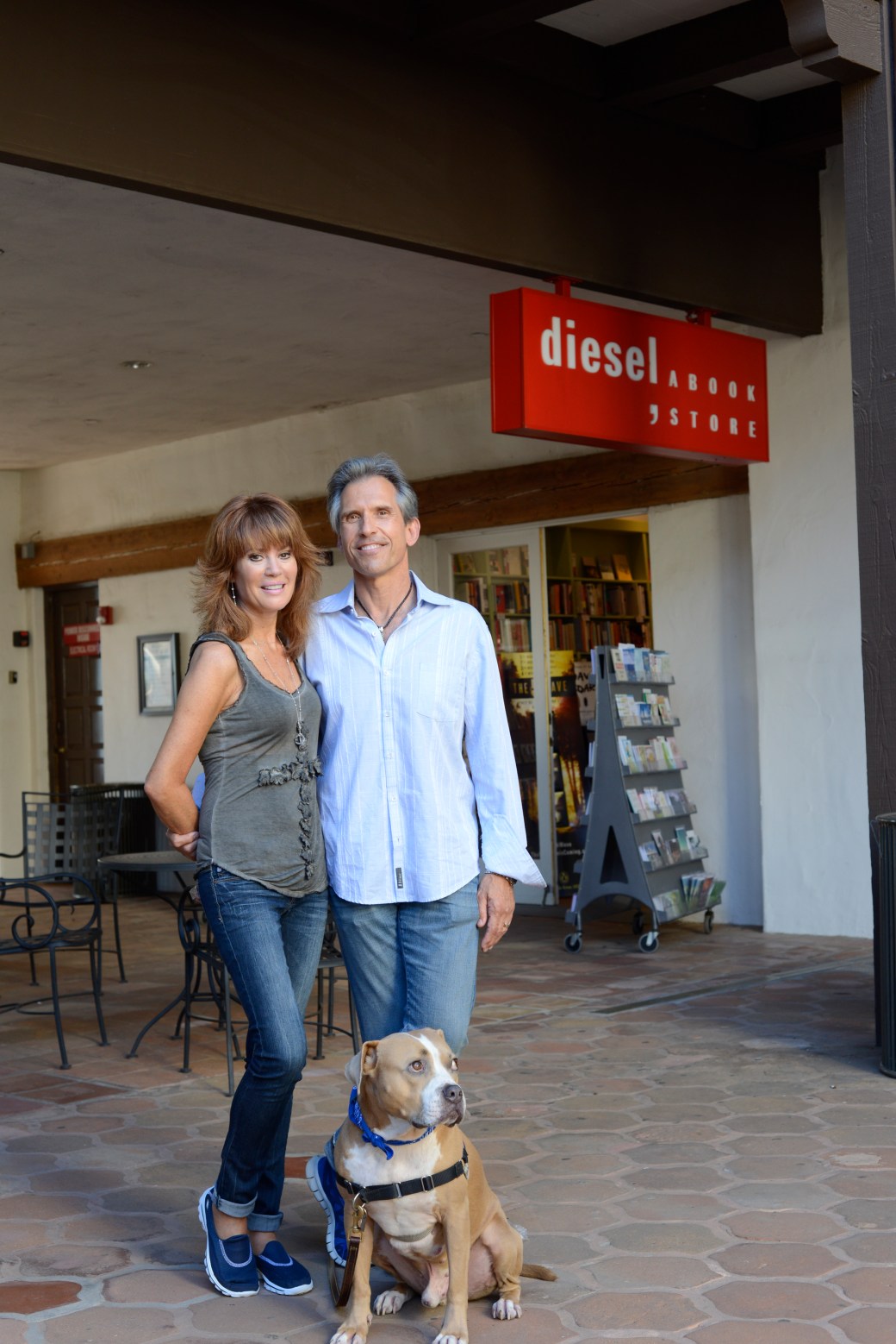 Lou and Eugenie in malibu